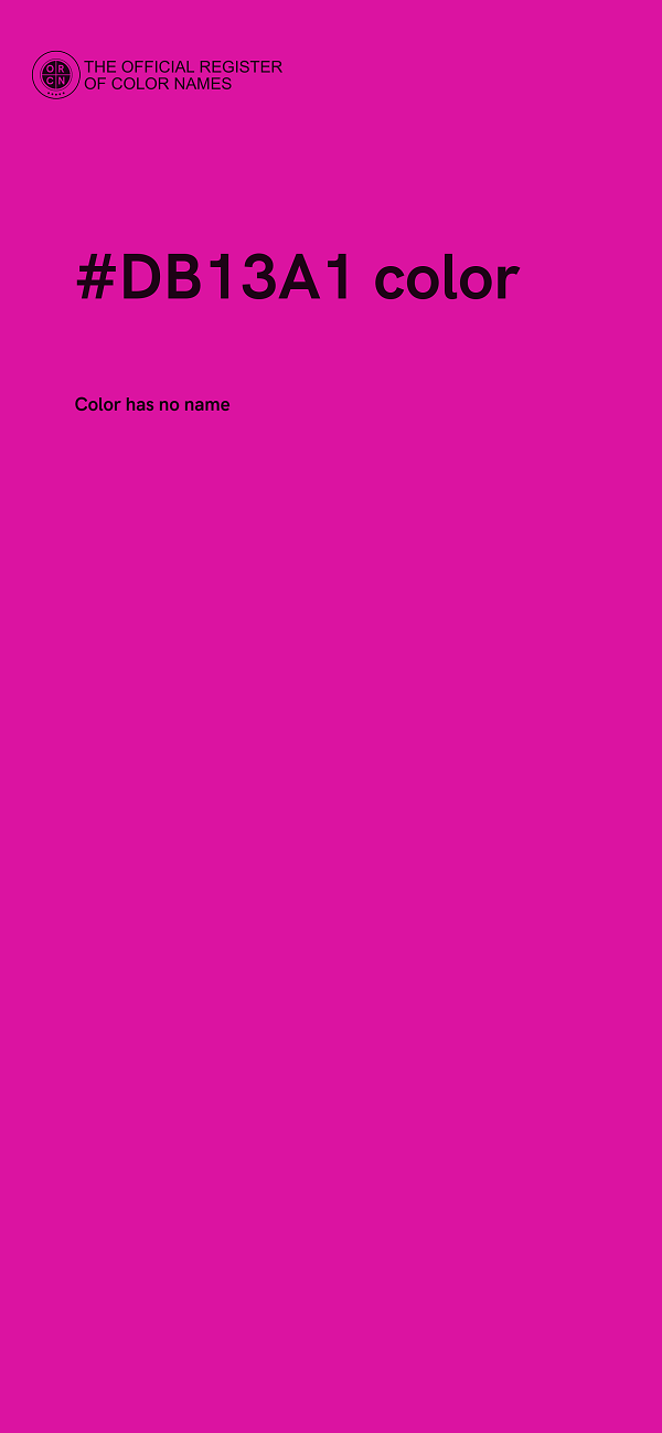 #DB13A1 color image