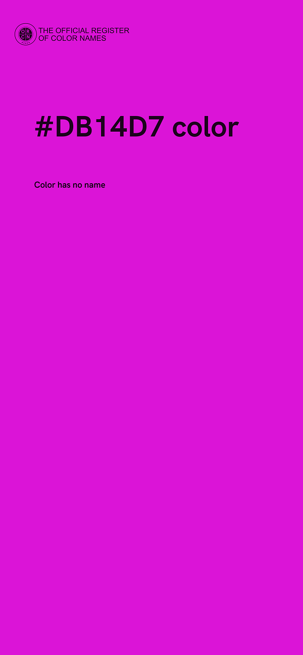 #DB14D7 color image