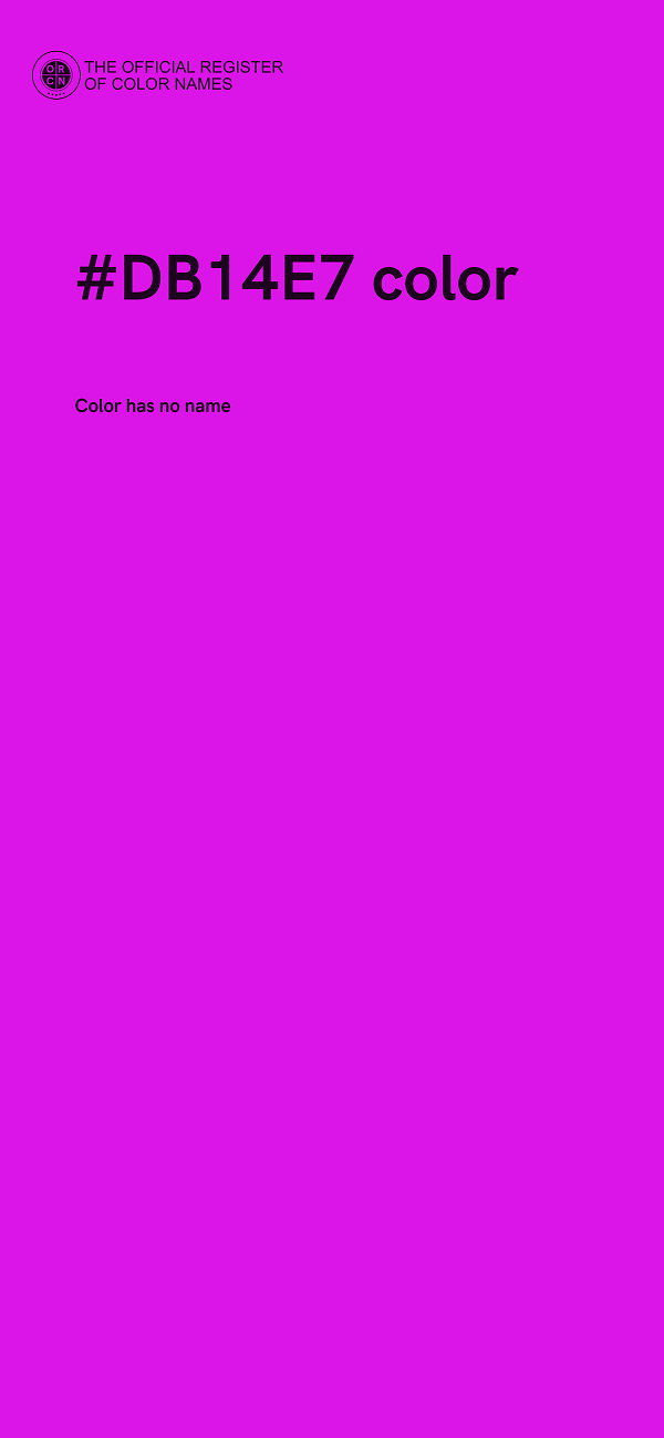 #DB14E7 color image