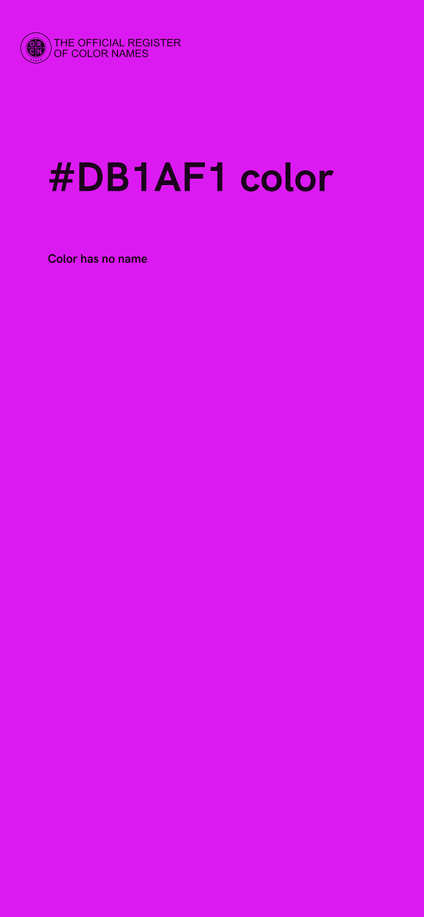 #DB1AF1 color image