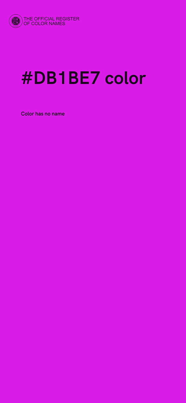 #DB1BE7 color image