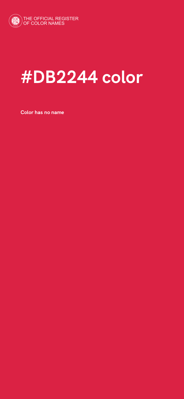 #DB2244 color image