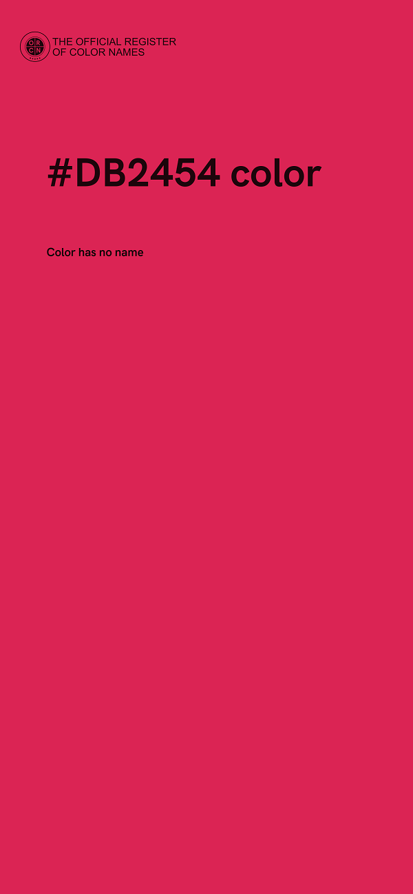 #DB2454 color image