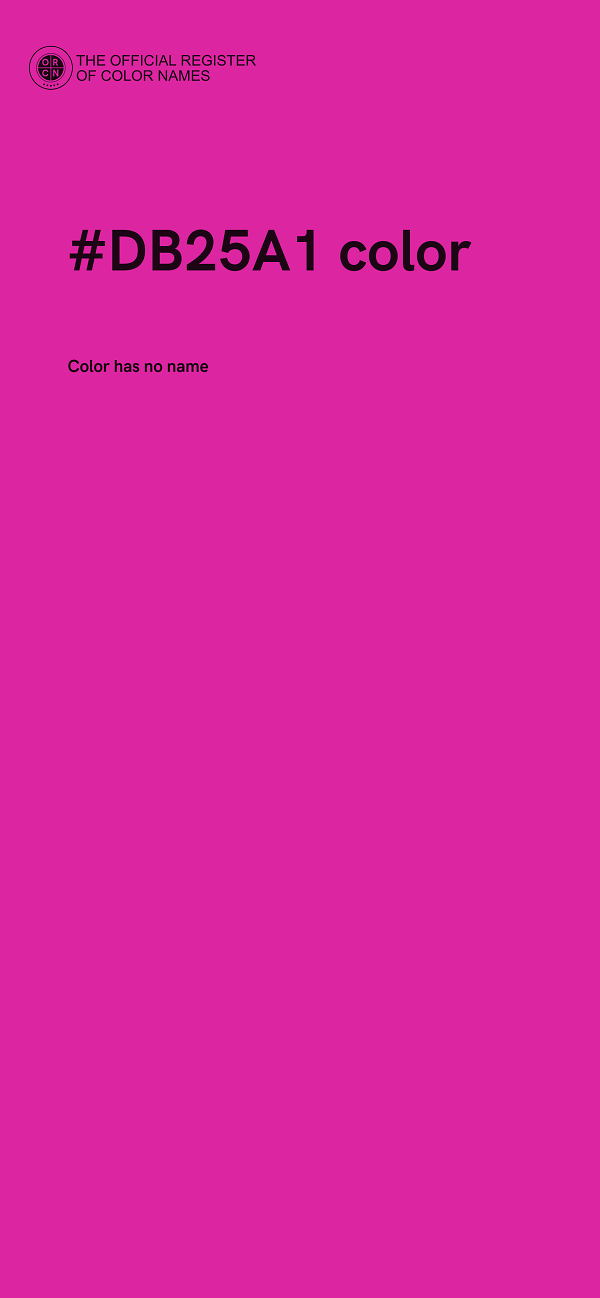 #DB25A1 color image