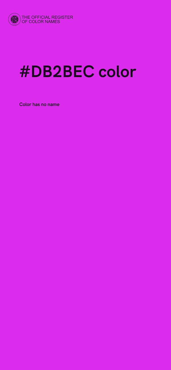 #DB2BEC color image
