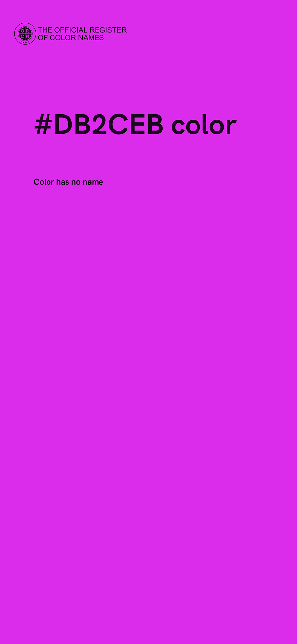 #DB2CEB color image