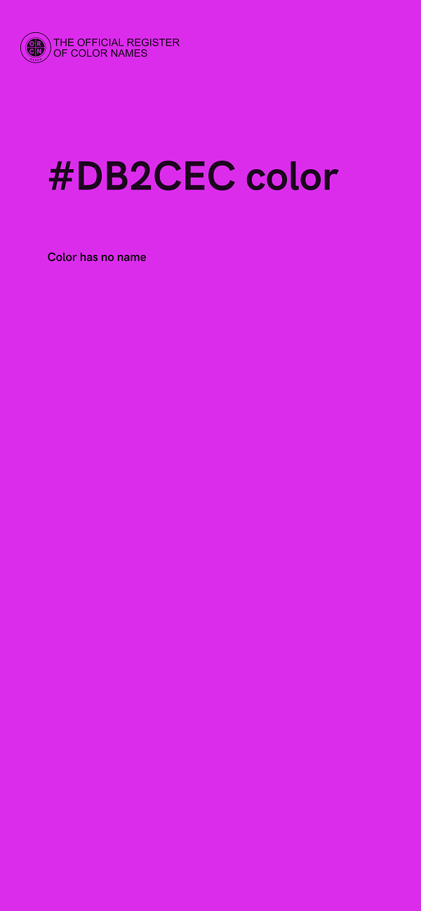 #DB2CEC color image