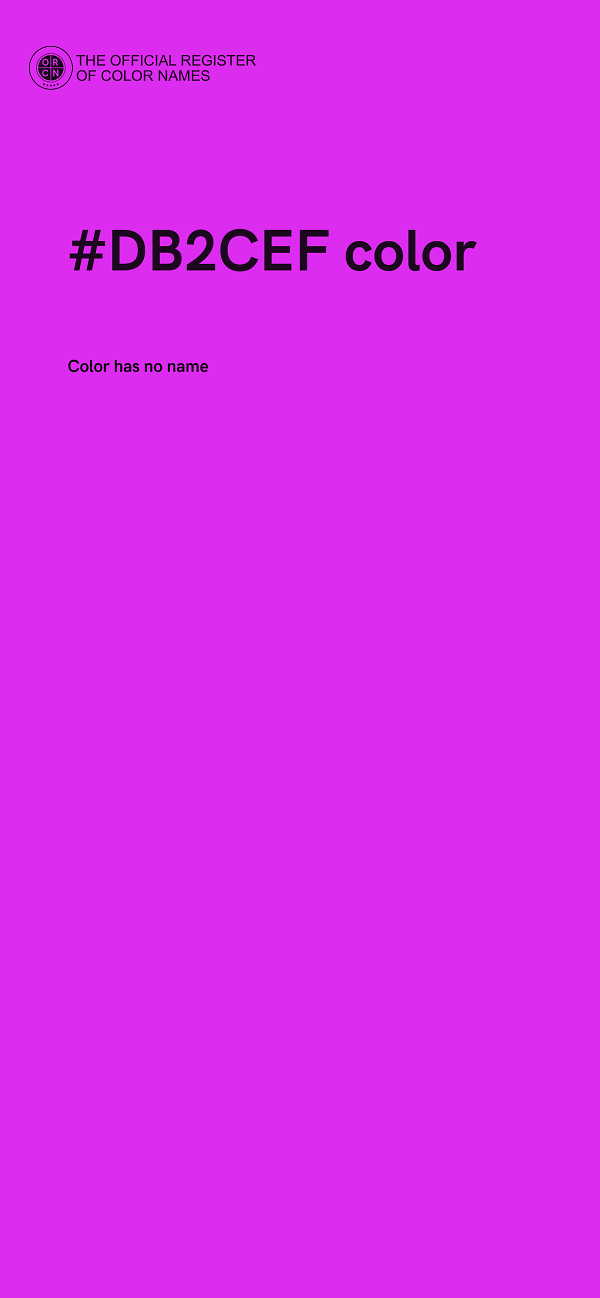 #DB2CEF color image