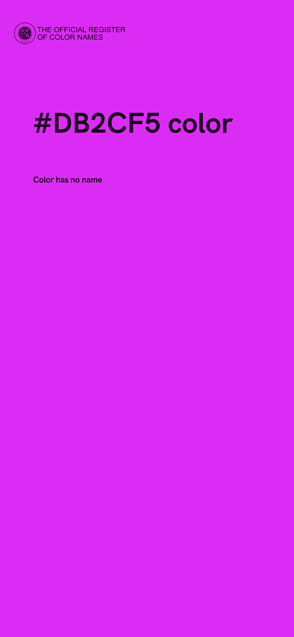 #DB2CF5 color image