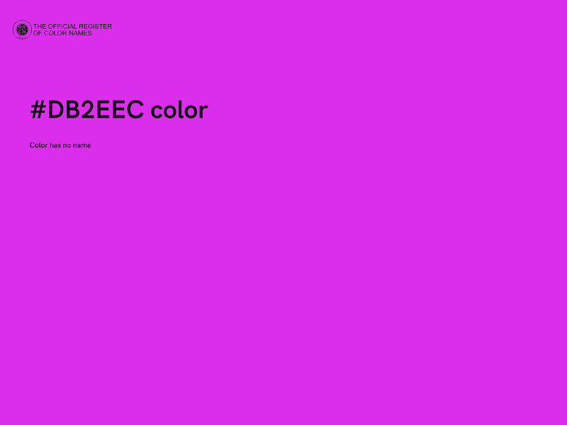 #DB2EEC color image