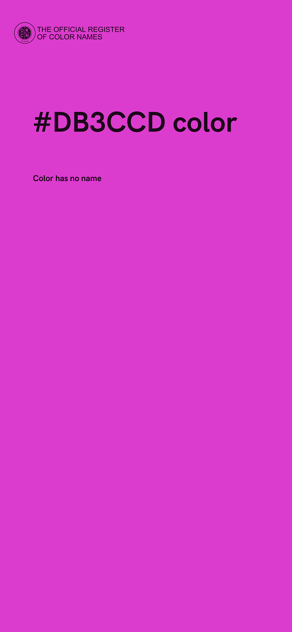 #DB3CCD color image