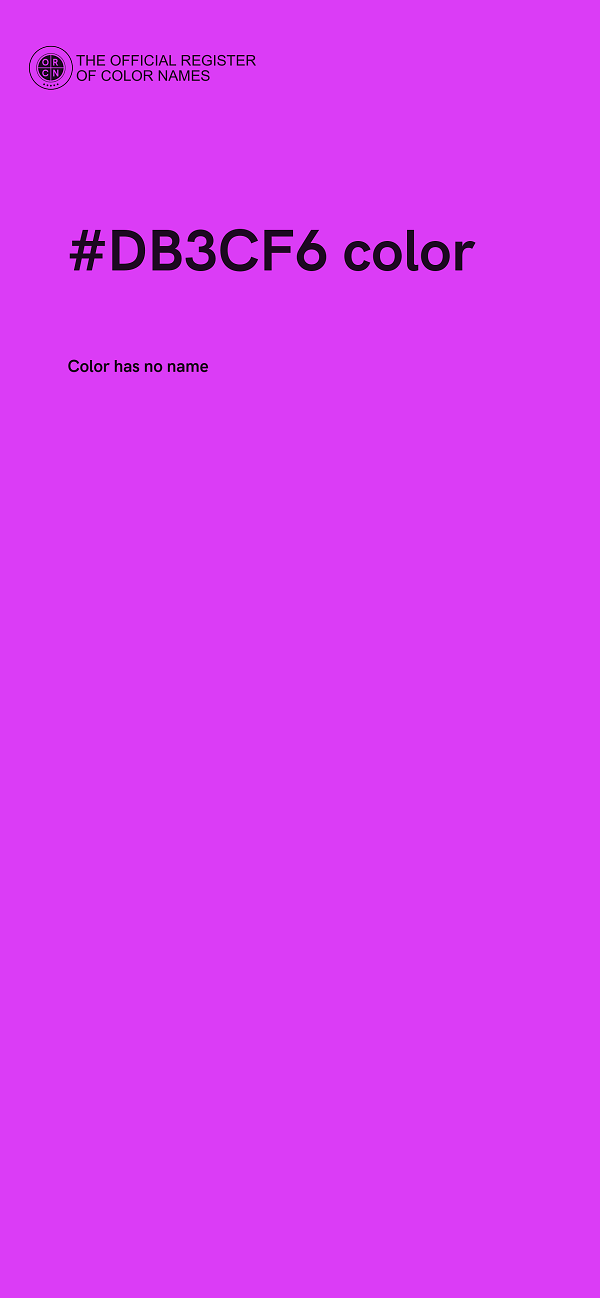 #DB3CF6 color image