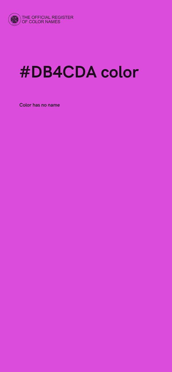 #DB4CDA color image