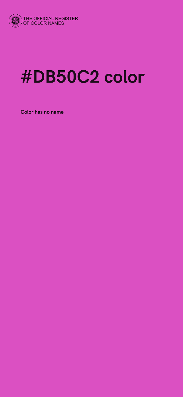 #DB50C2 color image