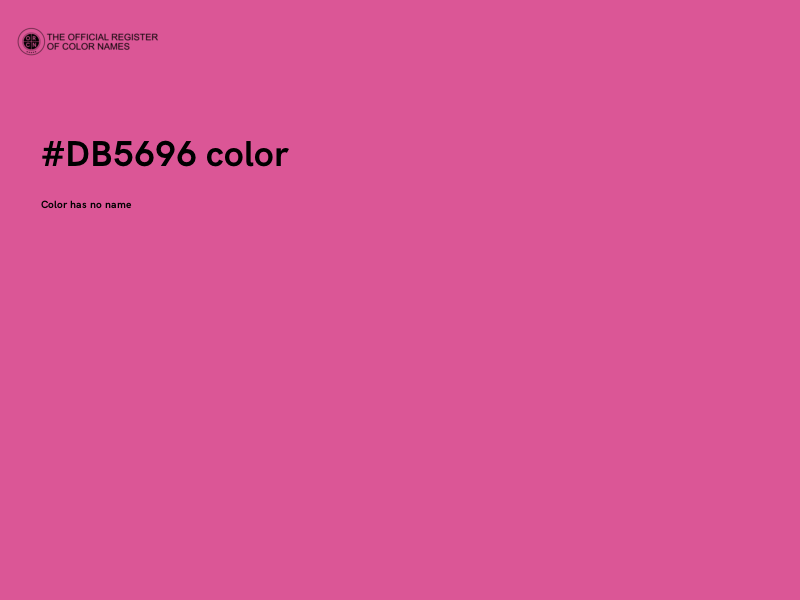 #DB5696 color image