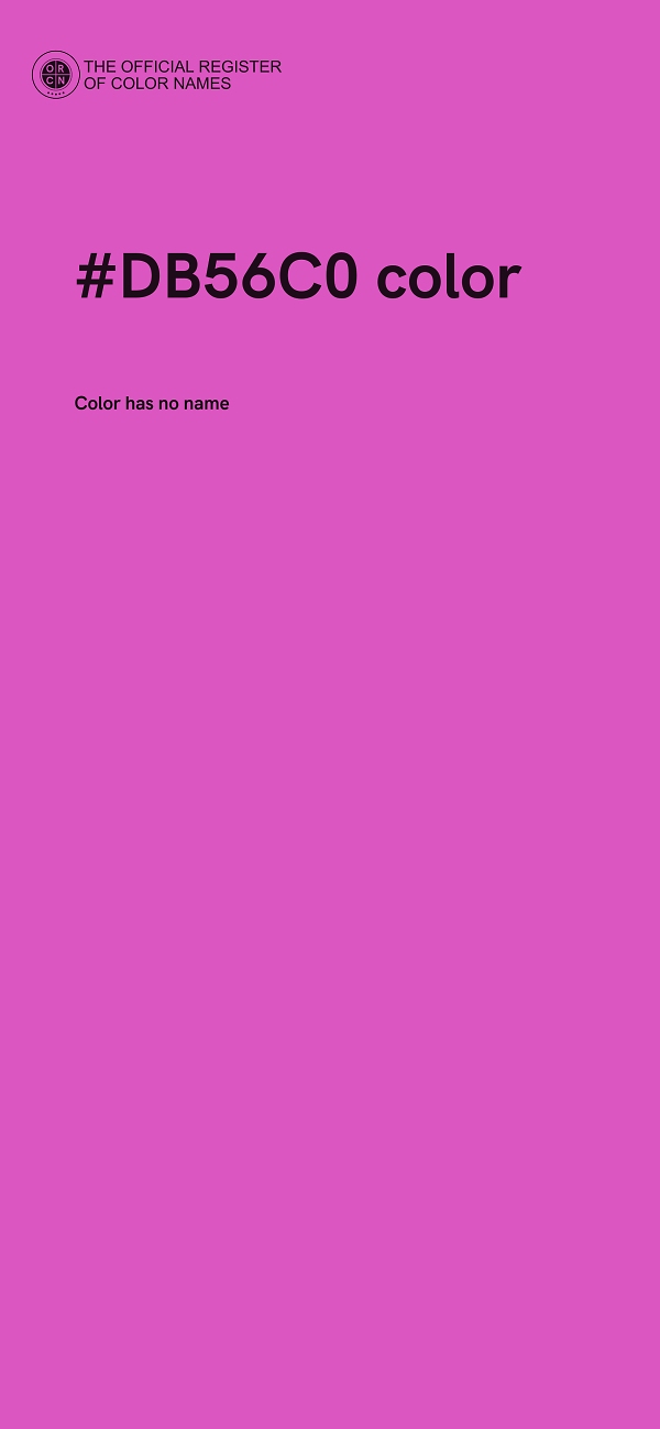 #DB56C0 color image