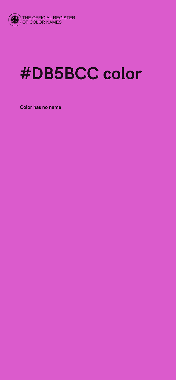 #DB5BCC color image