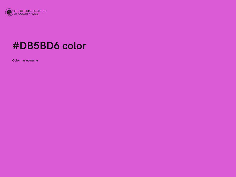 #DB5BD6 color image