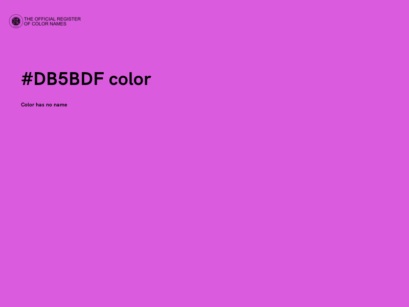 #DB5BDF color image