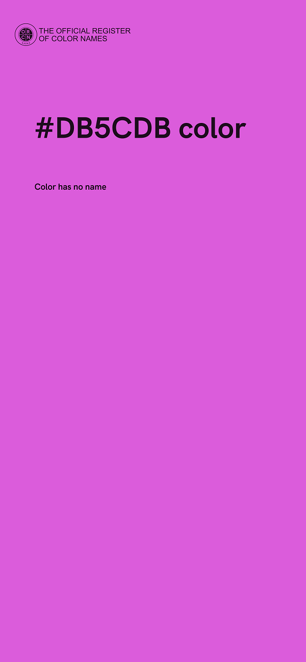 #DB5CDB color image