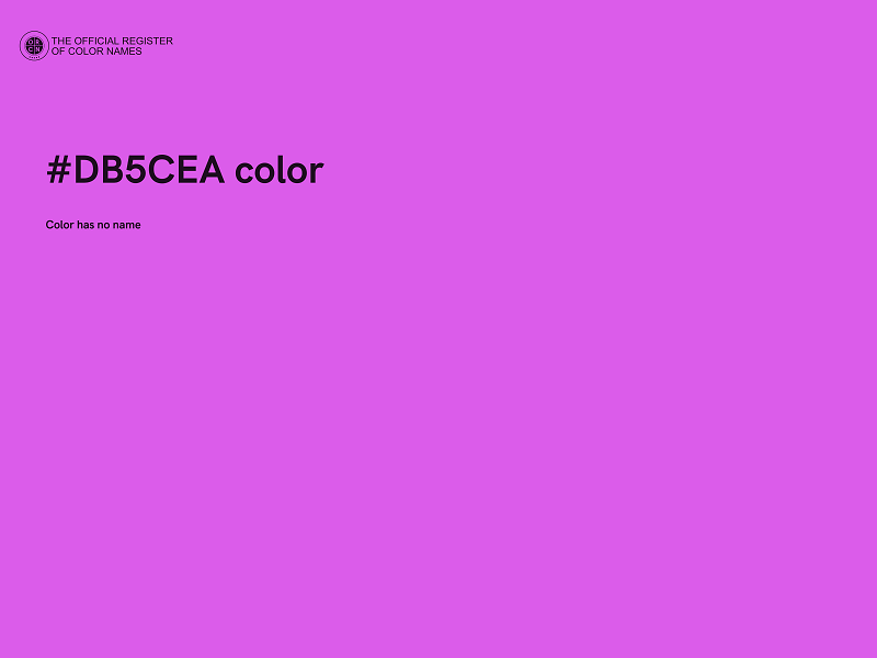 #DB5CEA color image