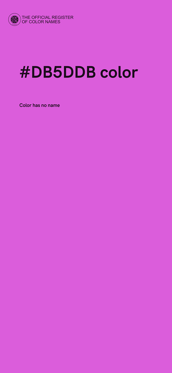 #DB5DDB color image