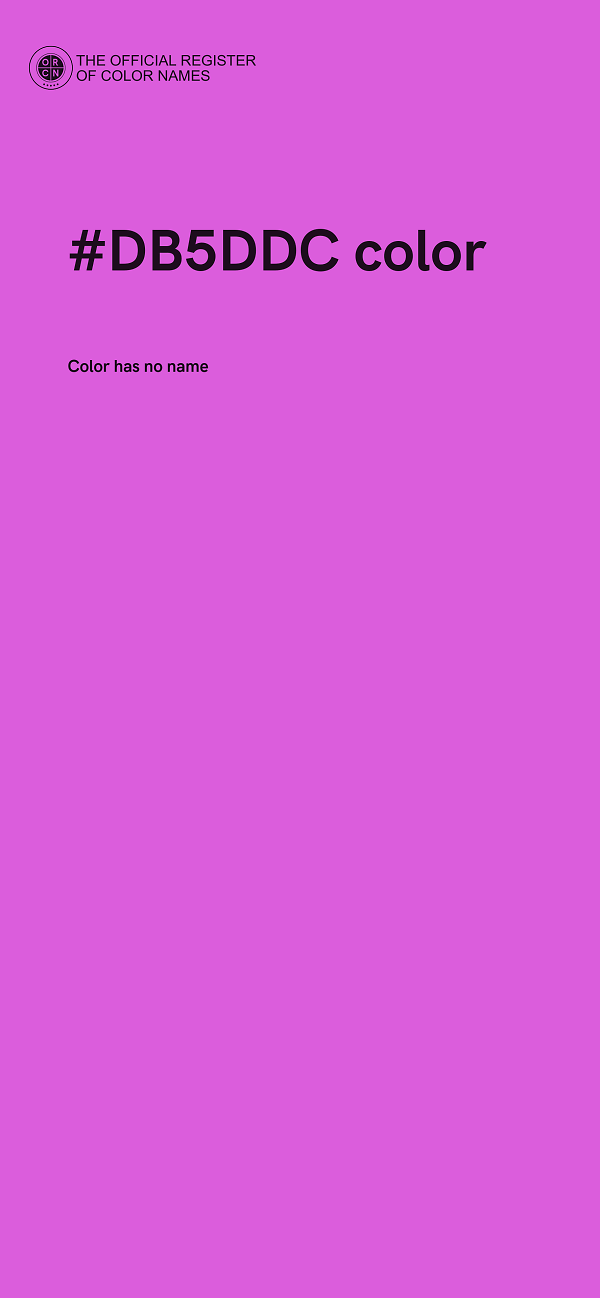 #DB5DDC color image