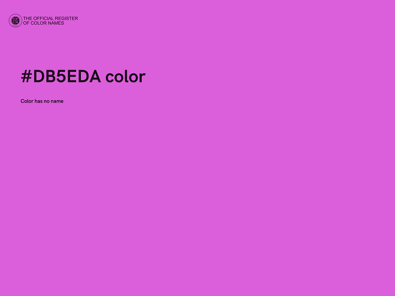 #DB5EDA color image
