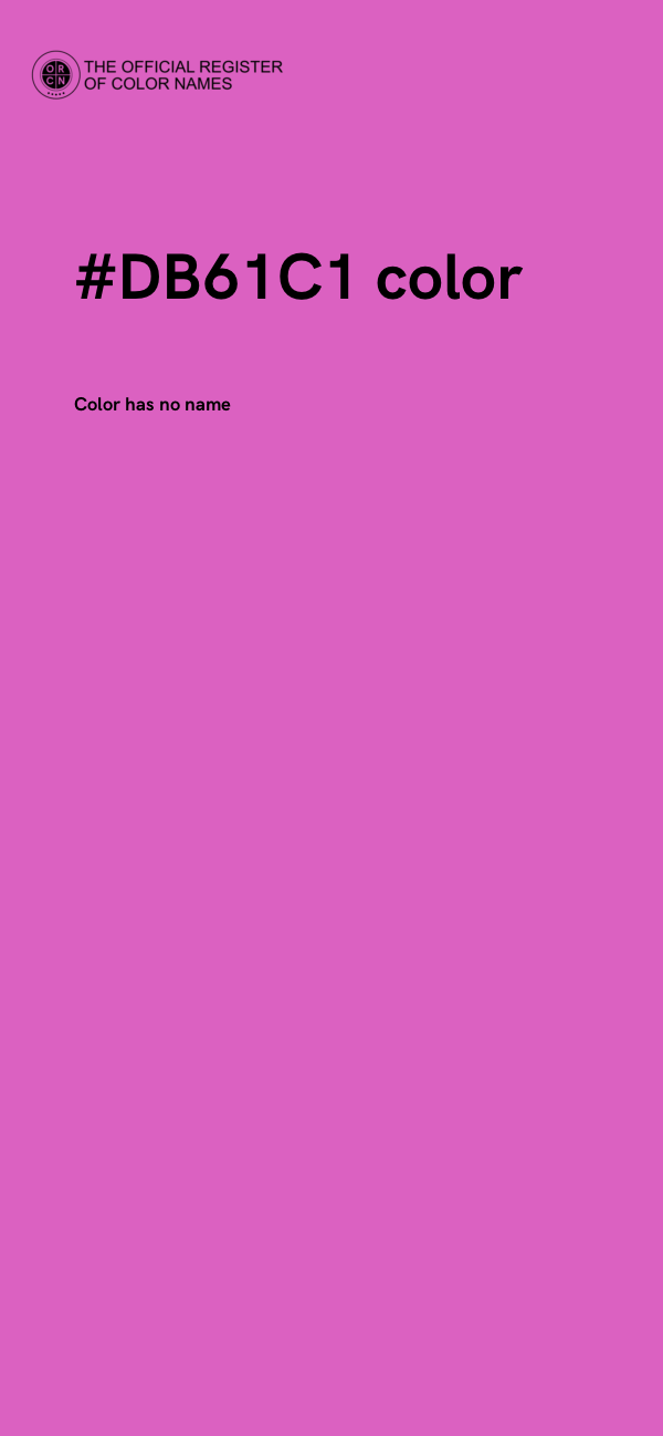 #DB61C1 color image
