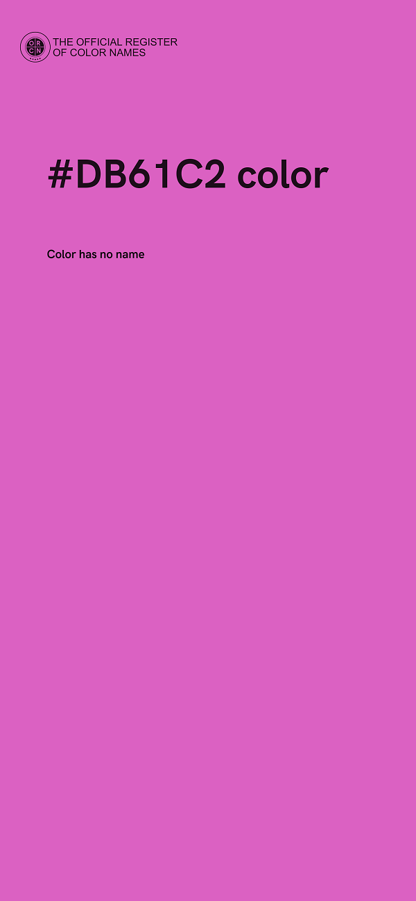 #DB61C2 color image