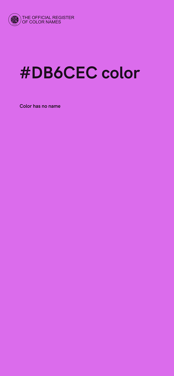 #DB6CEC color image