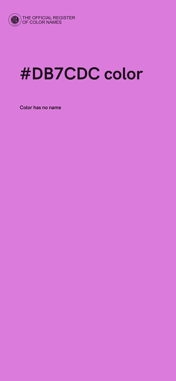 #DB7CDC color image