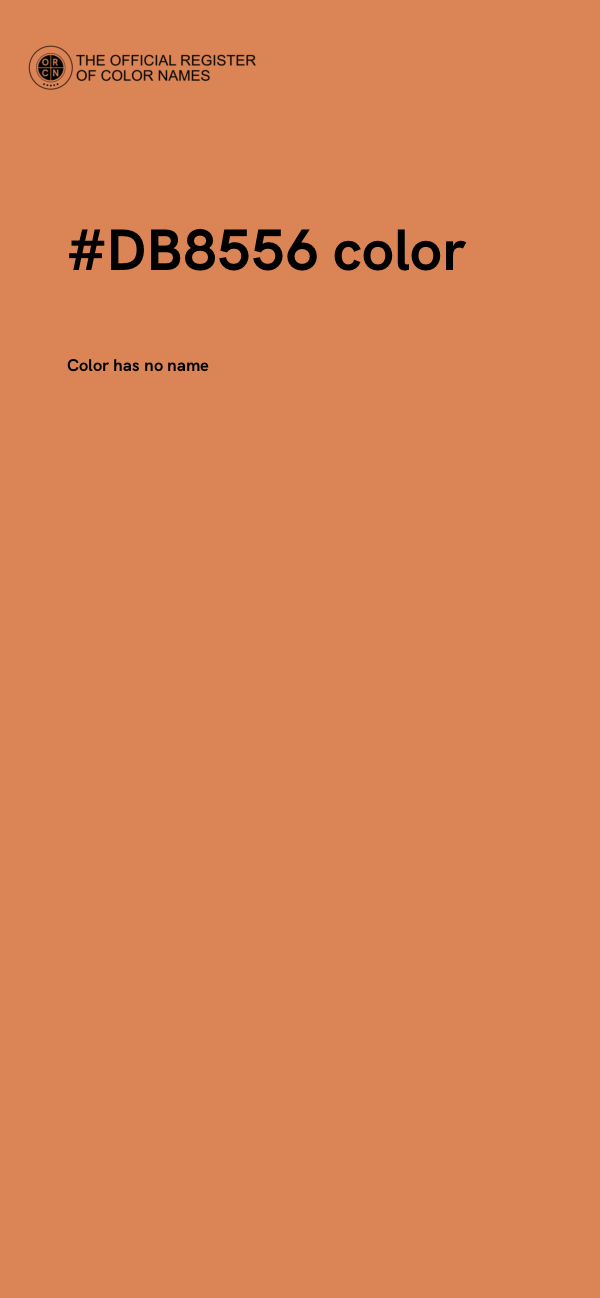 #DB8556 color image