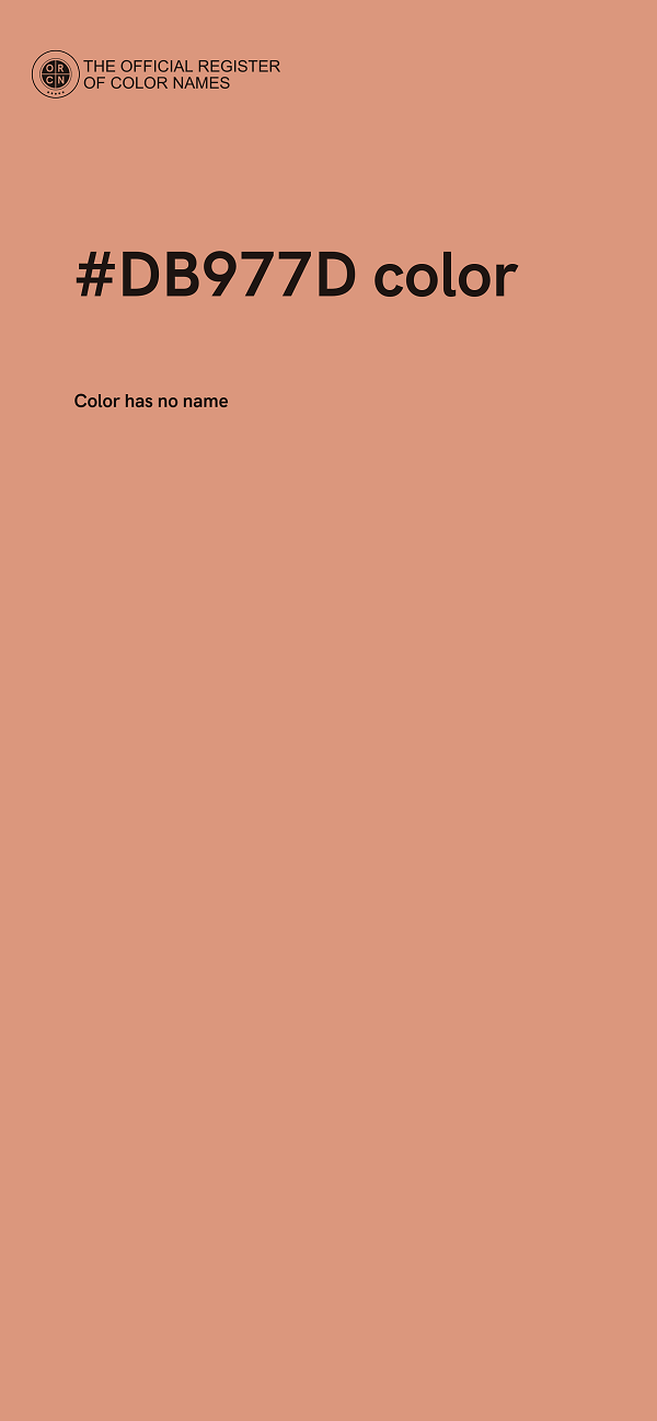 #DB977D color image