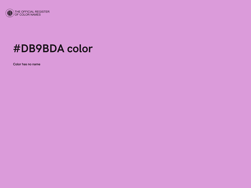 #DB9BDA color image