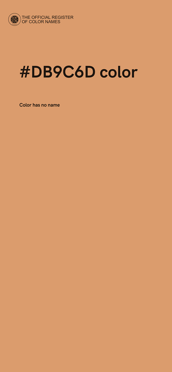#DB9C6D color image
