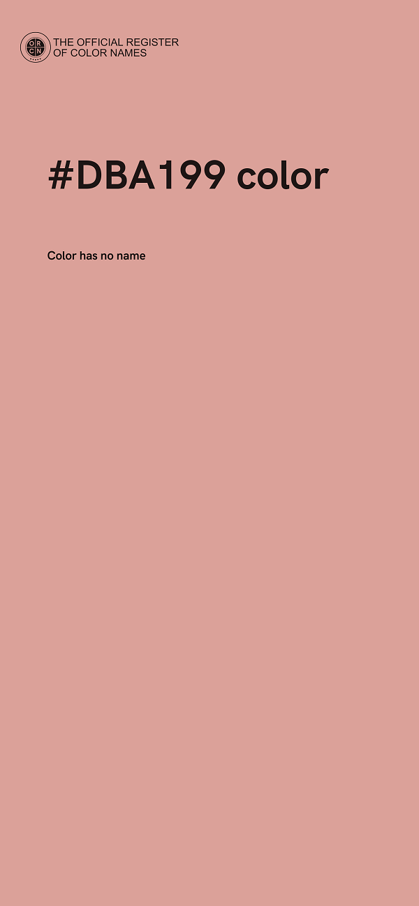 #DBA199 color image