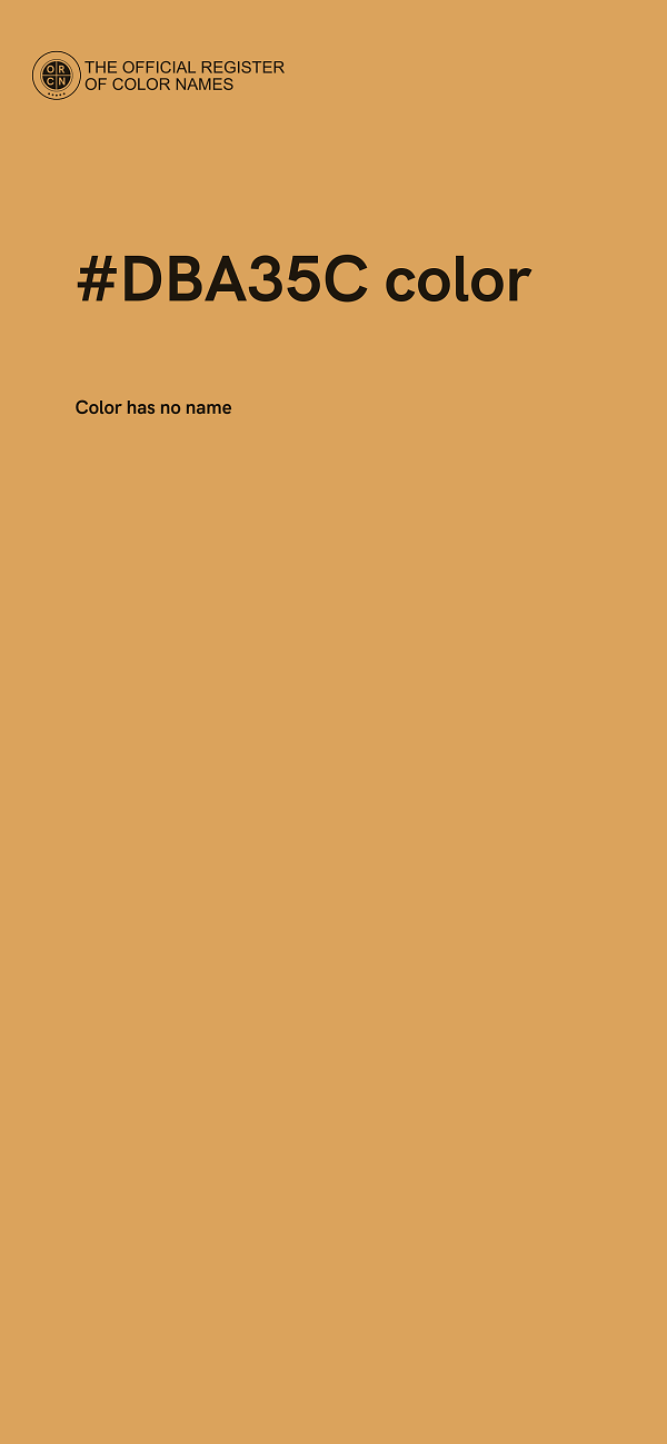 #DBA35C color image