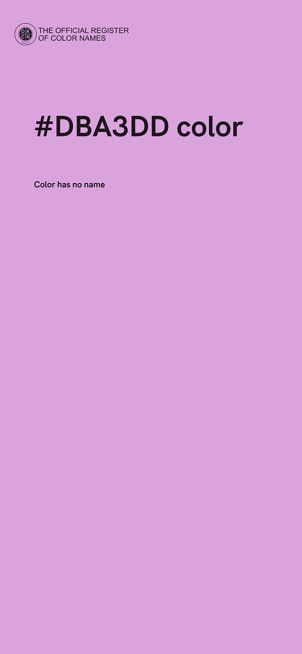 #DBA3DD color image