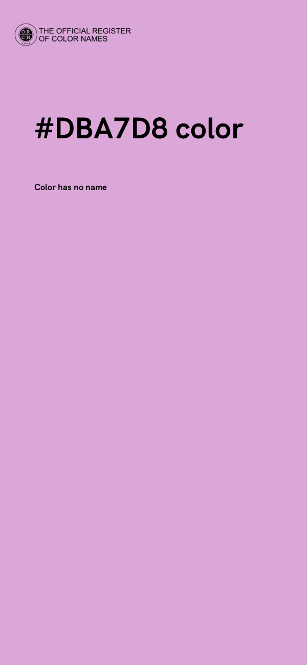 #DBA7D8 color image