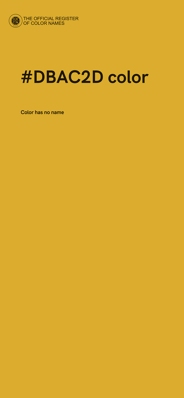 #DBAC2D color image