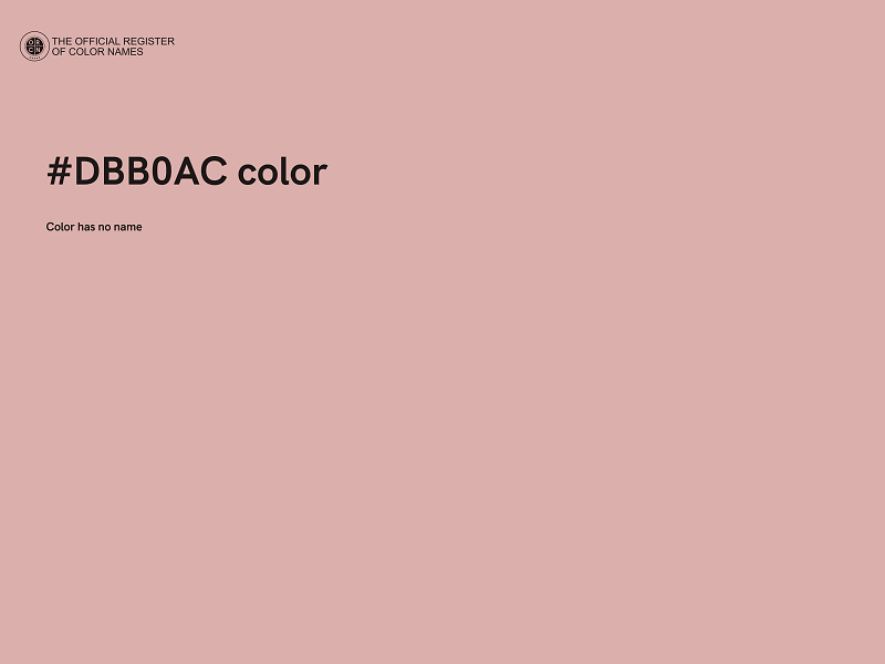 #DBB0AC color image