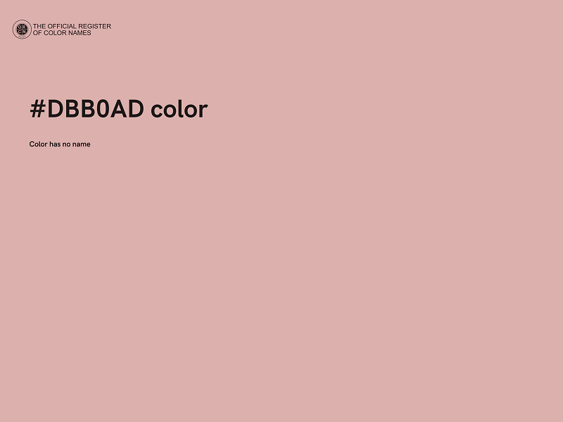 #DBB0AD color image