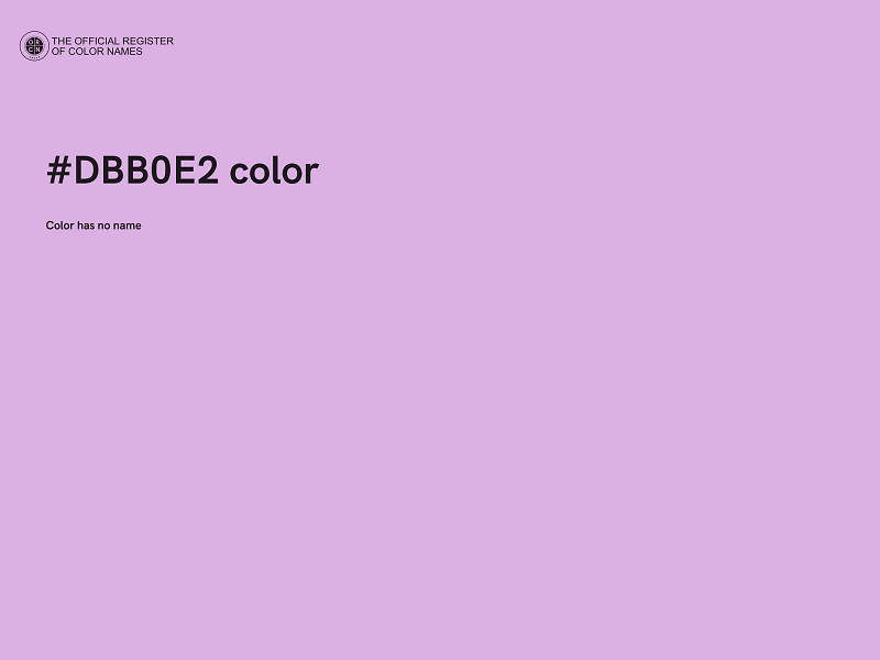 #DBB0E2 color image