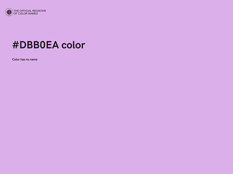 #DBB0EA color image