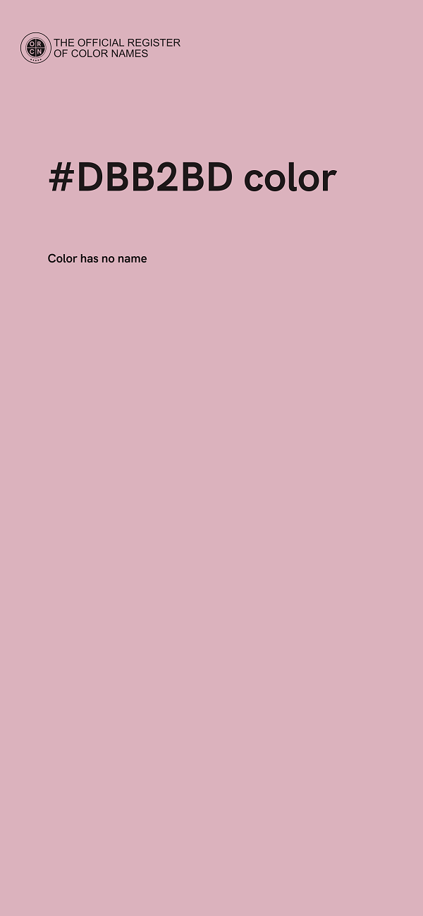 #DBB2BD color image