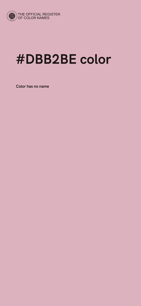 #DBB2BE color image