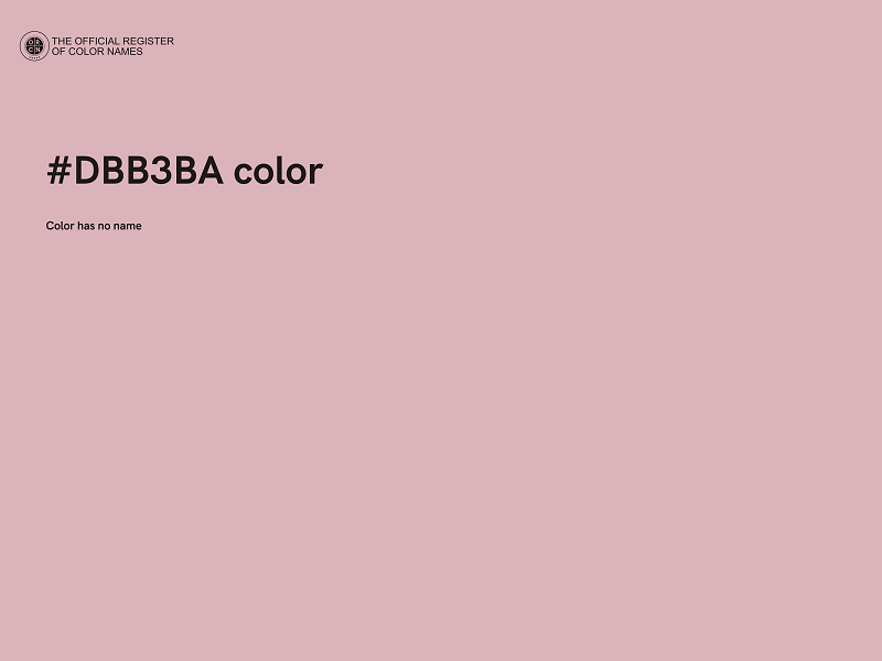 #DBB3BA color image