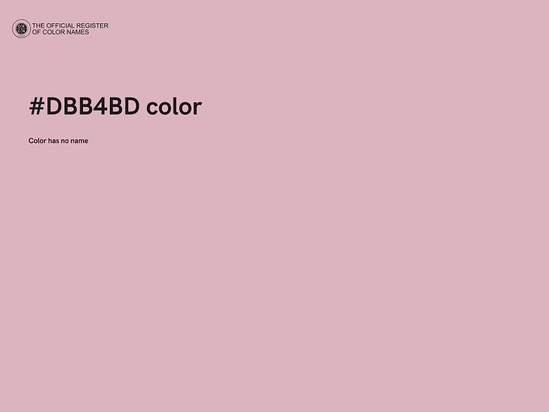 #DBB4BD color image