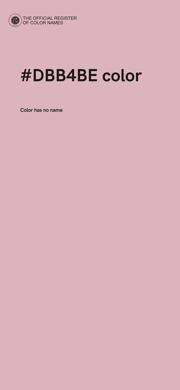 #DBB4BE color image
